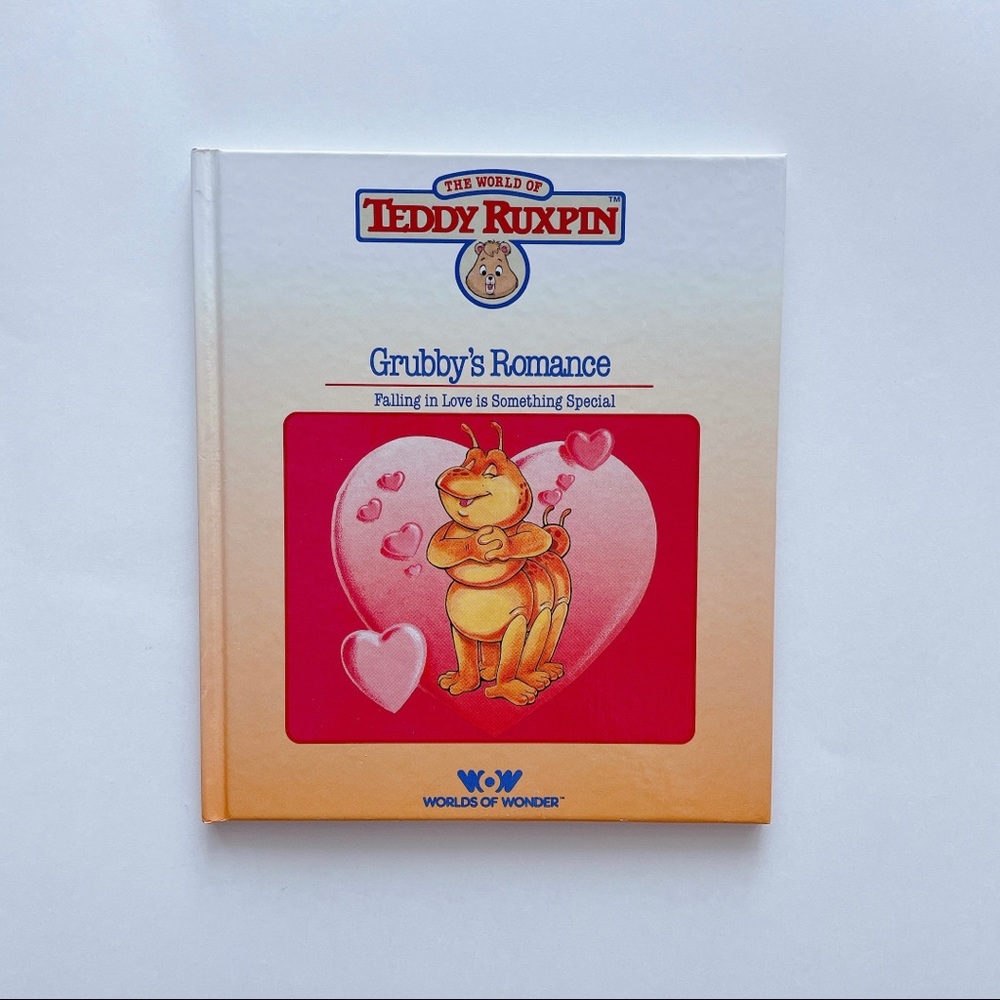 VINTAGE Teddy Ruxpin children's book Grubby’s Romance
